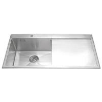 Everpro 100 Kitchen sink  Sanitary ware wash basin single  bowl stainless steel handmade kitchen undermount sink