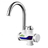 BF14LX hot selling plastic instant electric hot water tap heating electric water faucet with led light display for kitchen